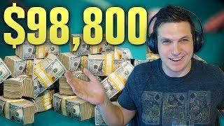 I'M GOING DEEP! Final Two Tables, $98,800 Prize Pool (Poker Tournament)
