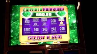 Free Spin Maximus Emerald Progressive win at Parx Casino.