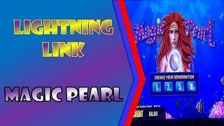 BIG WIN!! Lightning Link Magic Pearl Slots