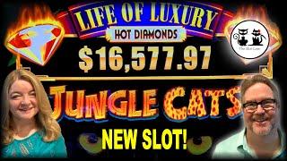 88 FORTUNES DIAMOND ⋆ Slots ⋆ LIFE OF LUXURY - JUNGLE CATS (NEW UPDATED SLOT)