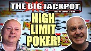 High Betting Poker $1250/spin with SPECIAL GUEST PAUL NEWEY • BIG WIN$