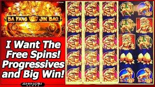 Ba Fang Jin Bao Slots - I Want the Free Spins!  Fortune Totems and Abundant Fortune, Big Win Bonus