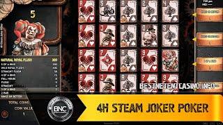 4H Steam Joker Poker slot by Espresso Games