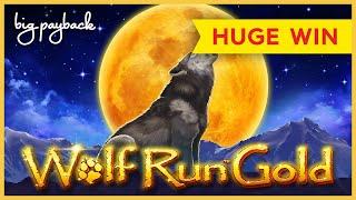 HUGE WIN, QUITE UNEXPECTED! Wolf Run Gold Slot - LOVED IT!