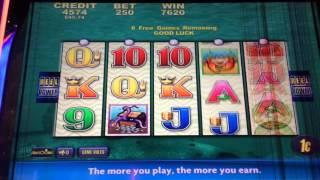 Whales of Cash - Bonus - $2.50 Bet Best bonus of the bunch