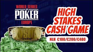 @YoH ViraL Highstakes Cash Game NLH €100/€200/€400 live from King's Resort #wsope