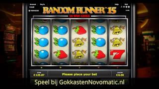 Random Runner 15 gokkast - JvH en Novomatic Slots online
