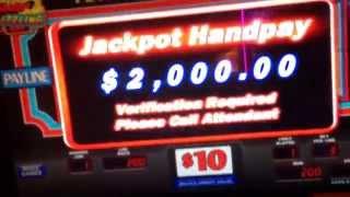 HANDPAY! $10 sizzling sevens! Firekeepers casino! BIG WIN SLOT MACHINE