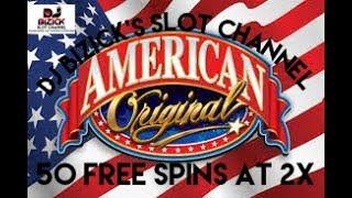 ~ THROWBACK CLASSIC ~ 50 FREE GAMES AT 2X ~ American Original Slot Machine • DJ BIZICK'S SLOT CHANNE