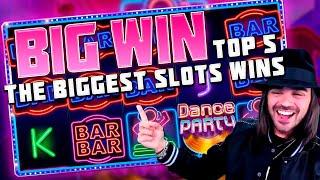 ROSHTEIN - TOP 5 THE BIGGEST SLOTS WINS | BEST MOMENTS OF THE WEEK
