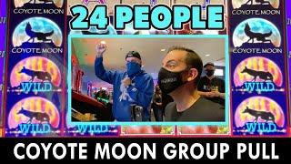 $4,800 Coyote Moon GROUP SLOT PULL ⋆ Slots ⋆ The Plaza Casino