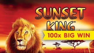 Sunset King Slot - 100x BIG WIN Bonus - $5 Max Bet!