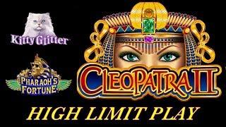 Pechanga • Kitty Glitter • Pharaoh's Fortune • Cleopatra II •• The Slot Cats •
