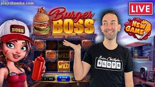 ⋆ Slots ⋆ MORE LIVE Burger Boss⋆ Slots ⋆ NEW GAME on PlayChumba.com