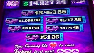 MYTHS & LEGENDS ~ Mega Meltdown ~ HEARTS & DREAMS BIG WIN!  Slot Machine w Neily 777 at San Manuel