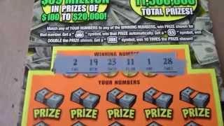 $10 Illinois Instant Lottery Scratchcard - Cash Spectacular