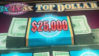 $3,000 LIVE PLAY • $50 BET + JACKPOT HAND PAY on TOP DOLLAR Casino BONUS Slot Machine Videos