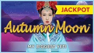 MY BIGGEST JACKPOT! on the Dragon Link Autumn Moon Slot - UP TO $50 BETS!
