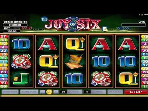 Free Joy Of Six slot machine by Microgaming gameplay ★ SlotsUp