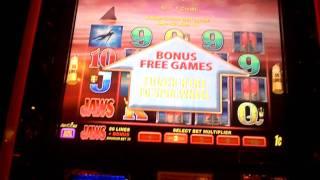 Jaws - Night Hunter slot bonus win at Trump Taj Mahal Casino