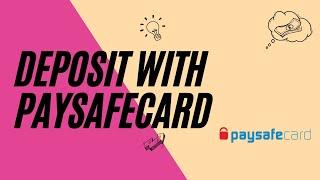 How to deposit at online casinos with PaysafeCard