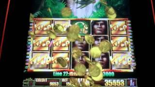 Aristocrat - Tarzan Slot Sticky Wild Re-Spin Bonus