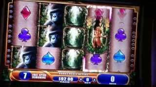 Queen of the Wild Slot Machine Bonus - High Limit