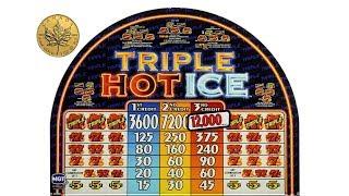 TRIPLE HOT ICE - NOT SO ICY AFTER ALL - Slot Machine Bonus