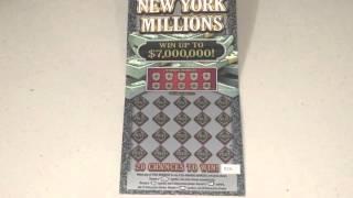 Another New York millions scratch off , better outcome than last one