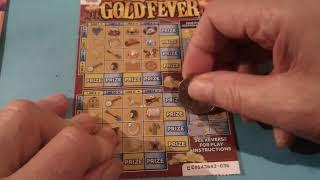 Another edge of seat Scratchcard game..GOLDFEVER..Instant MILLIONAIRE..Triple 7's..Cashword..