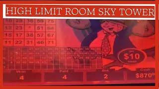 CRAZY BILL, CRAZY CHERRY & MR MONEY BAG VGT SLOTS -SKY TOWER HIGH LIMIT ROOM AT CHOCTAW DURANT