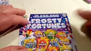 Wow!..WINNER..HOT MONEY...JEWEL'S...COOL FORTUNE...CHRISTMAS  COUNTDOWN.Scratchcards CLASSIC