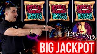 Diamond Queen Slot BIG HANDPAY JACKPOT | Making Money On Slots In Vegas | SE-3 | EP-23