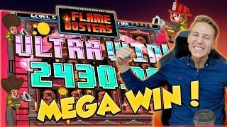 BIG WIN!!! Flame Busters Huge Win - Casino Games - free spins (Online Casino)