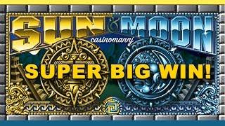 Sun and Moon Slot - SUPER BIG WIN! - Slot Machine Bonus