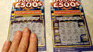 HUNDRED Pound Winners on the New FULL of 500's..Two nights running..