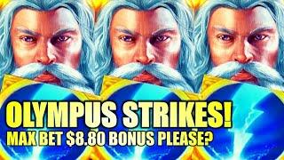 OLYMPUS STRIKES! ⋆ Slots ⋆$200 SESSION⋆ Slots ⋆ MAX BET $8.80 BONUS PLEASE? ⋆ Slots ⋆ Slot Machine (AGS)