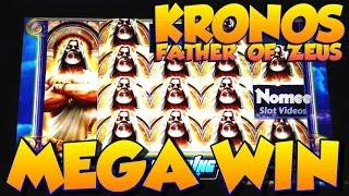 • HUGE MEGA WIN!!! • KRONOS FATHER OF ZEUS Slot Machine • TwinStar