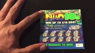 5 of the $2 Wild 10's Scratch offs from NY Lottery