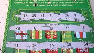 $20 Illinois Lottery Ticket - Merry Millionaire