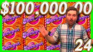 100,000.00 In Massive Slot Machine Wins!•24•Half Slot JACKPOTS W/ SDGuy1234