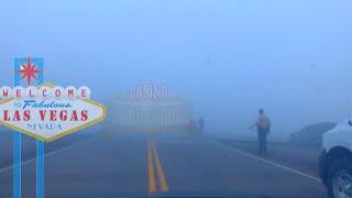 MORON RISKS LIFE IN DENSE FOG and WRECKS HIS CAR IN PURSUIT OF PENNY SLOTS W/ SDGuy1234