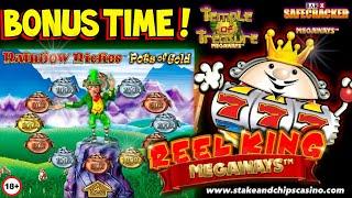 Online Casino Slots - Can i WIN ? - Reel King megaways - Rainbow riches & more
