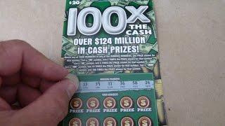 Winner! Sorta...100X the Cash - $20 Lottery Ticket Video