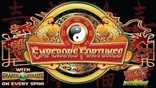 DOUBLE RETRIGGER! Emperor's Fortunes Slot - NICE SESSION, ALL FEATURES!