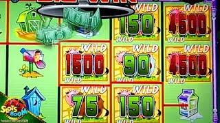 BIG WIN!!! INVADERS ATTACK FROM PLANET MOOLAH!!! 1c SG WMS Slot