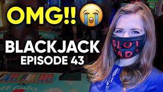 OMG! Getting Absolutely Crushed On Blackjack! $3000 Buy in Episode 43!