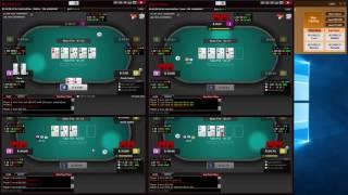 4-Tables 25NL Bovada Talking about Poker and Fun