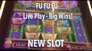 NEW SLOT: FU FU FU... live play with bonus and BIG wins!