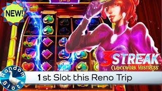 New⋆ Slots ⋆️3 Streak Clockwork Mistress Slot Machine Bonuses
